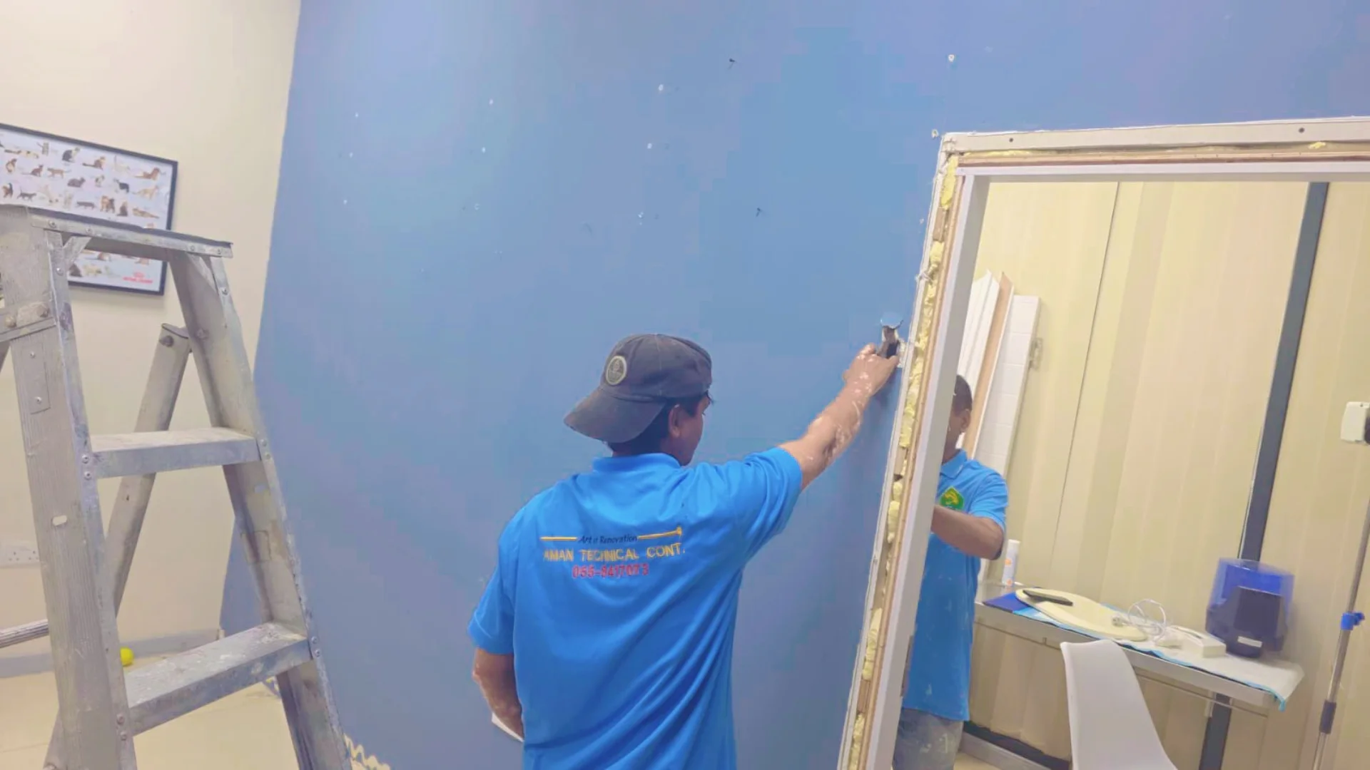 Gypsum-Board-Partition
